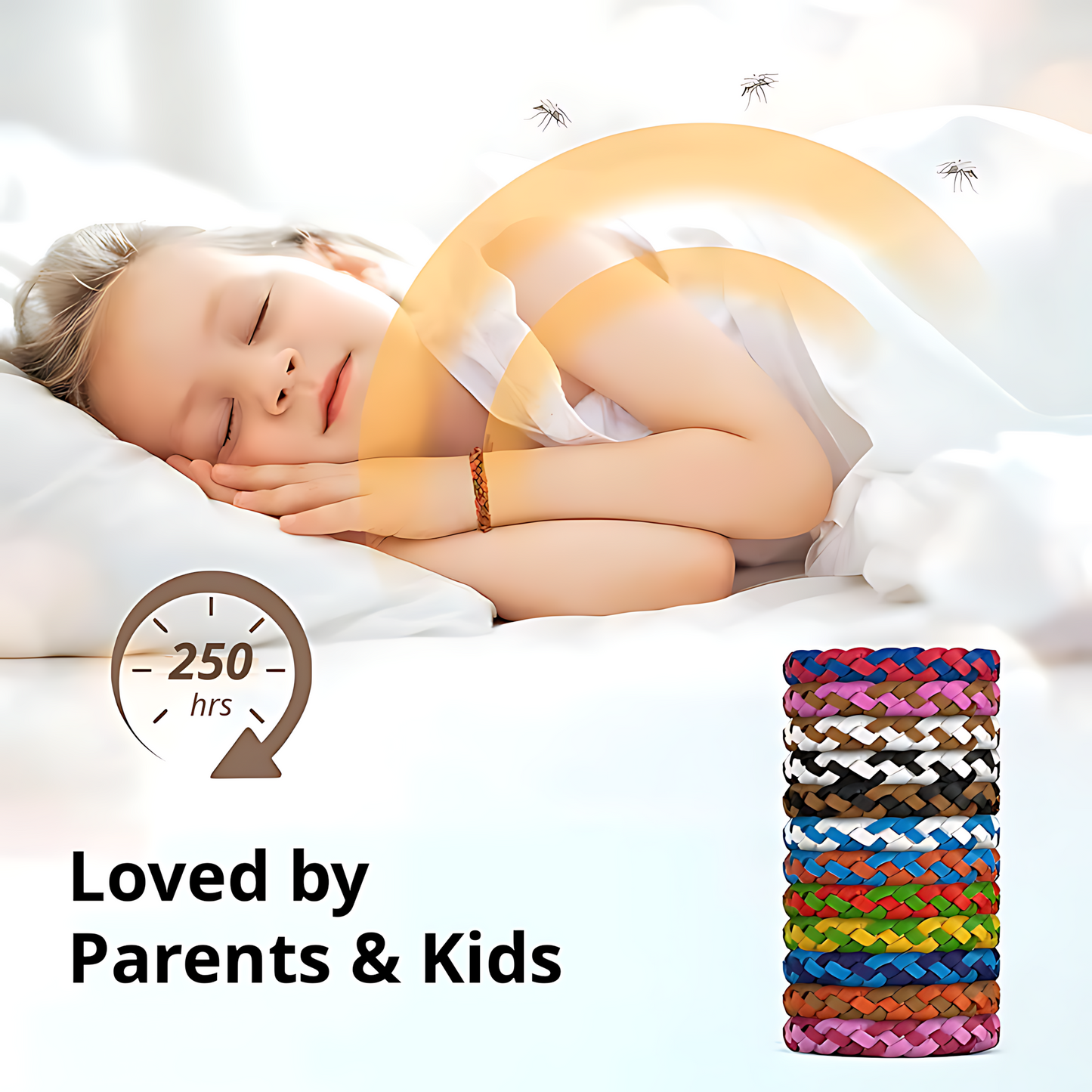 BugShield⢠Mosquito Repellent Band - 12 Pack